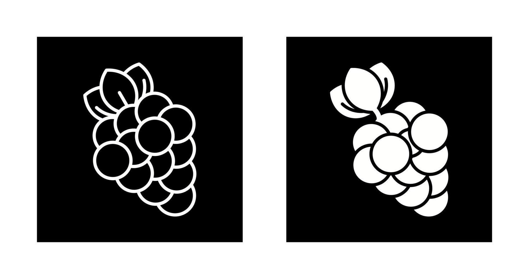 Grapes Vector Icon