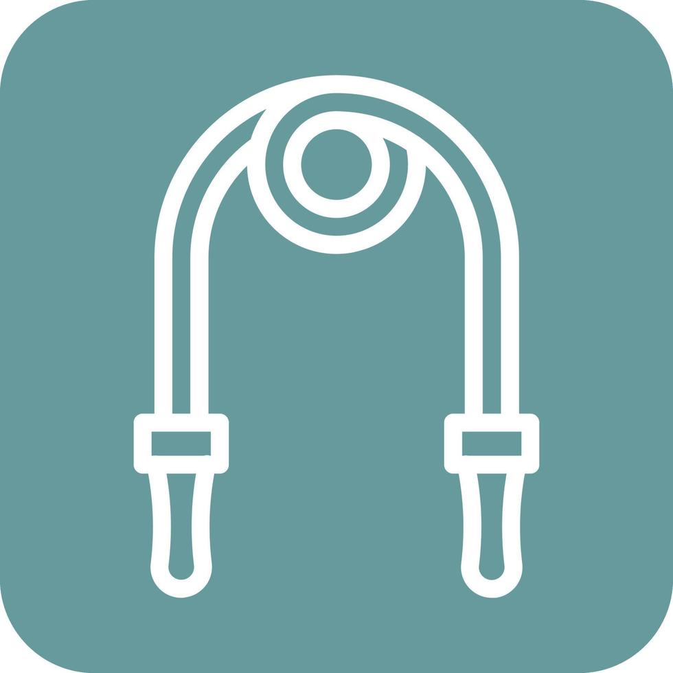 Skipping Rope Icon Vector Design