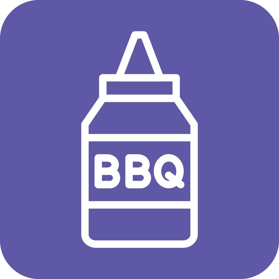 Bbq Sauce Icon Vector Design
