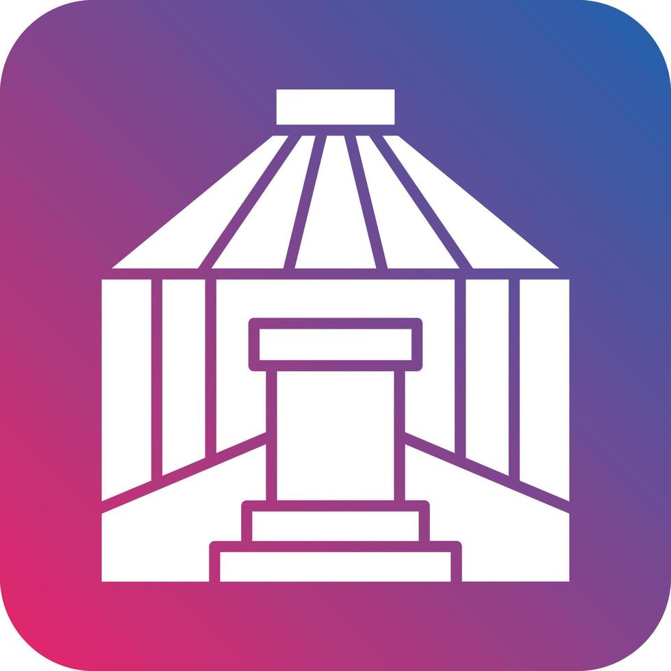 Yurt Icon Vector Design