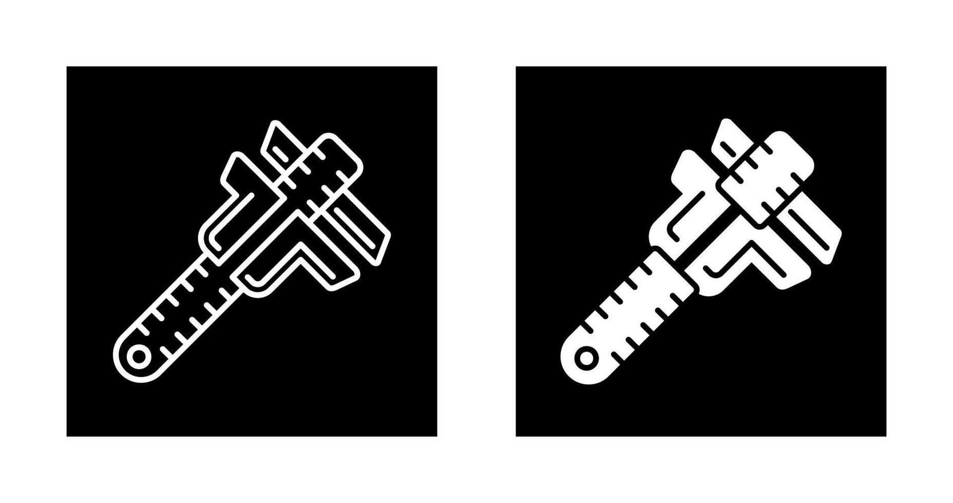 Vernier Caliper Vector Icon