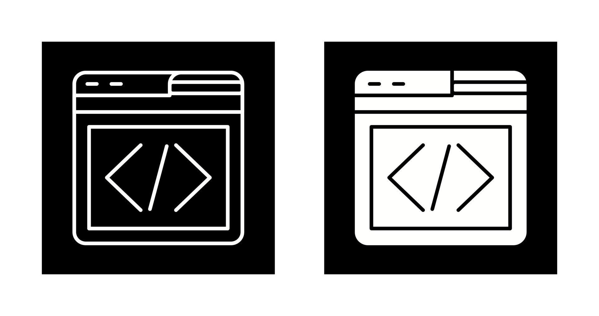 Web Programing Vector Icon 22829642 Vector Art at Vecteezy