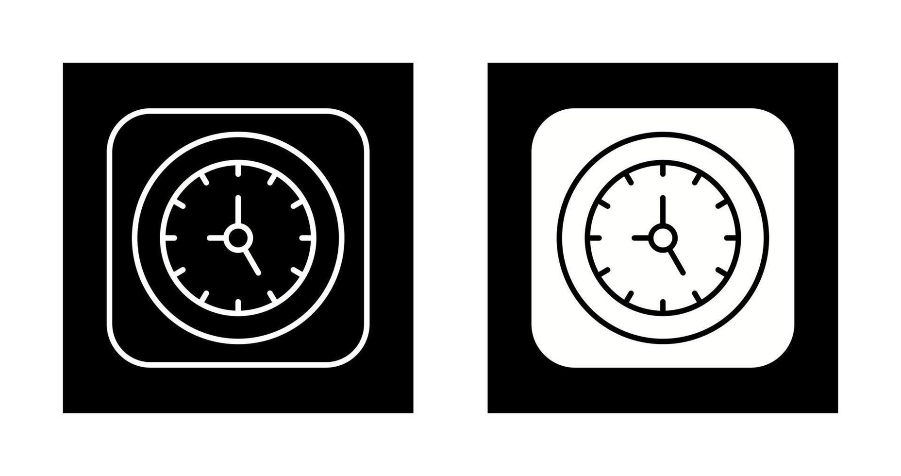 Clock Vector Icon