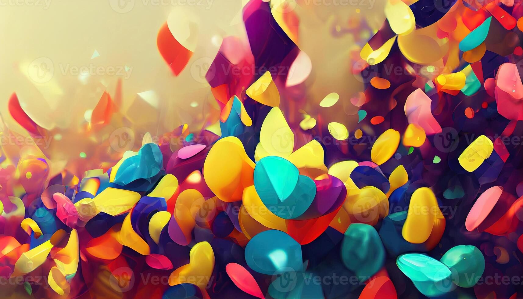 Party confetti as abstract wallpaper background illustration. 22829905
