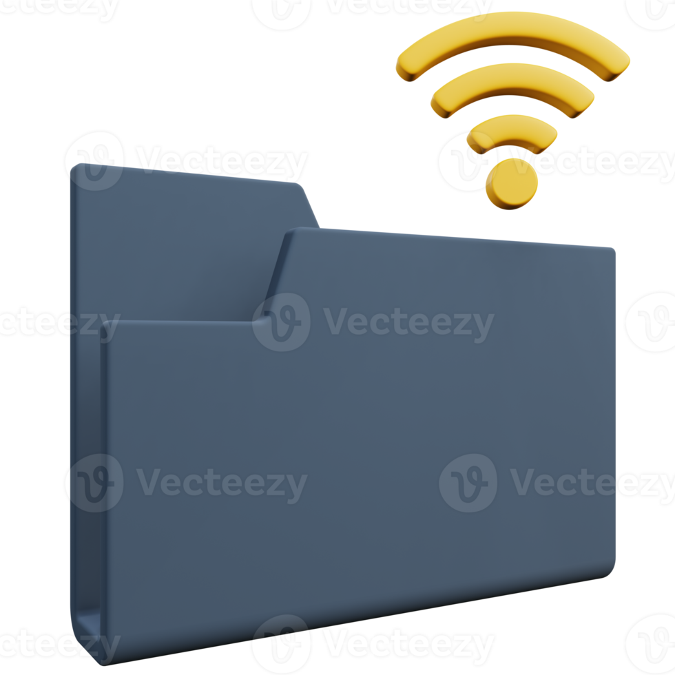 map 3d illustratie met transparant achtergrond png