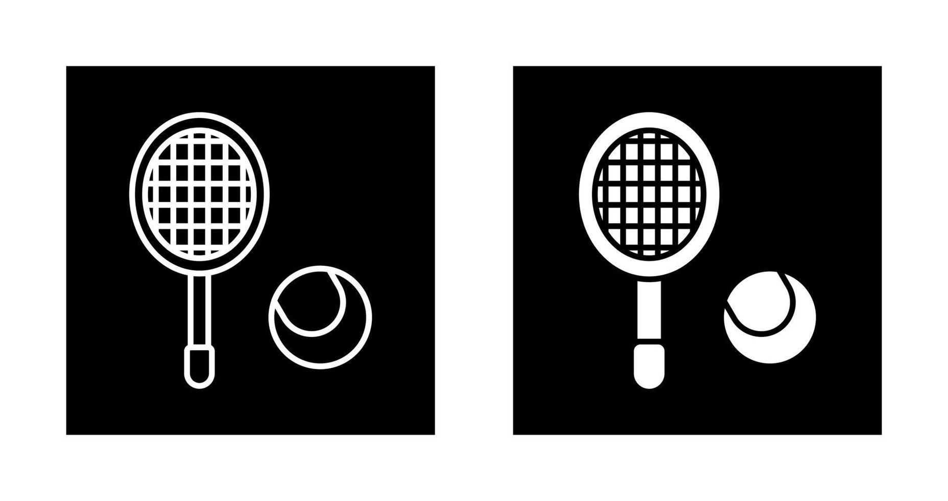 icono de vector de tenis