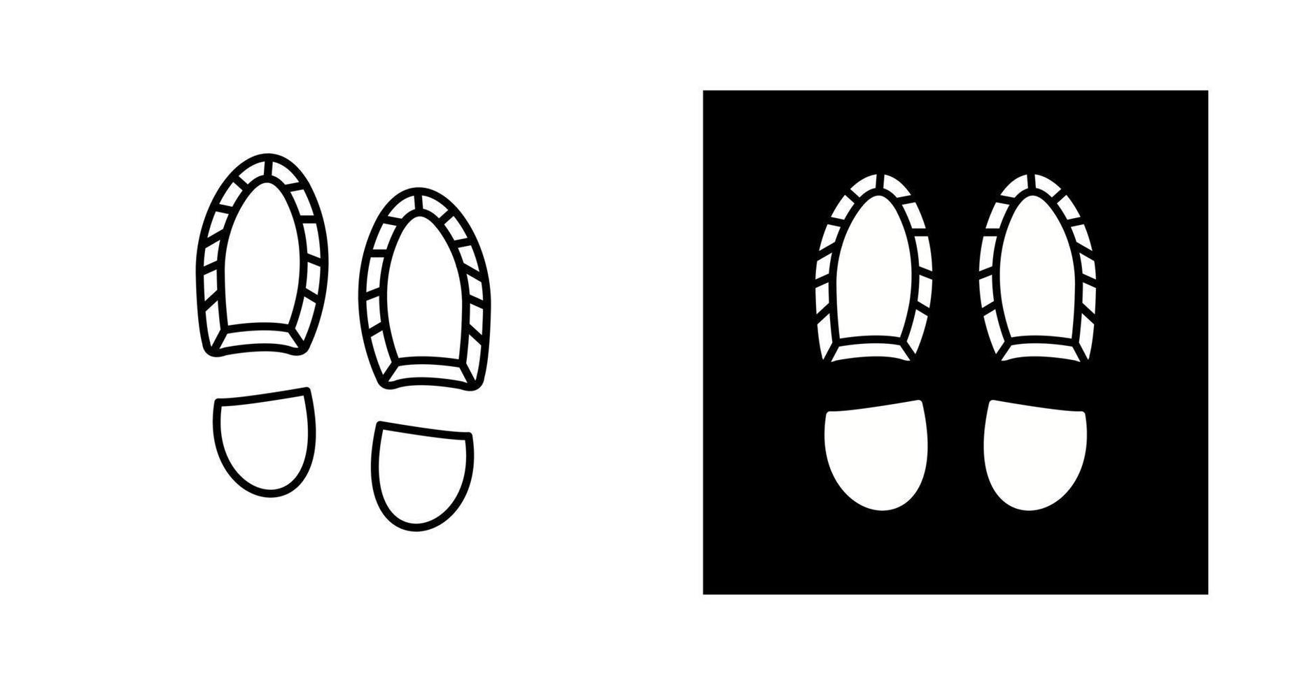 Footprint Vector Icon