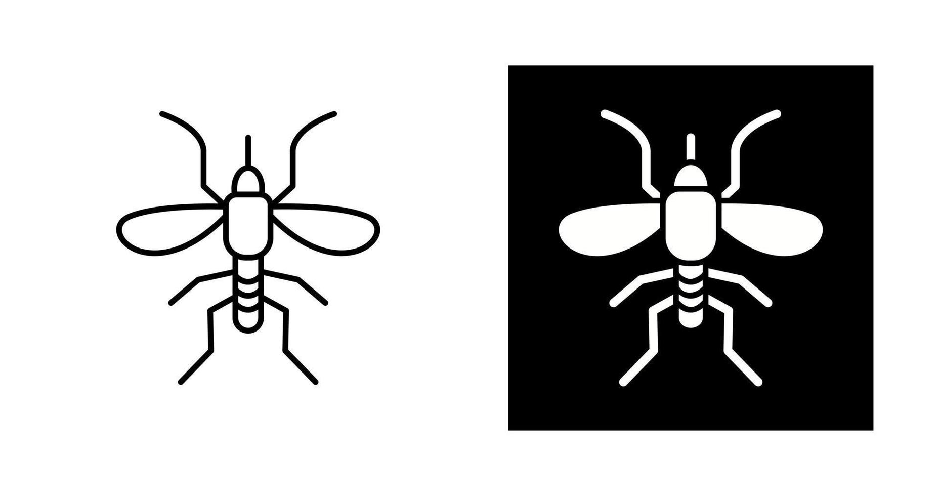 icono de vector de mosquito