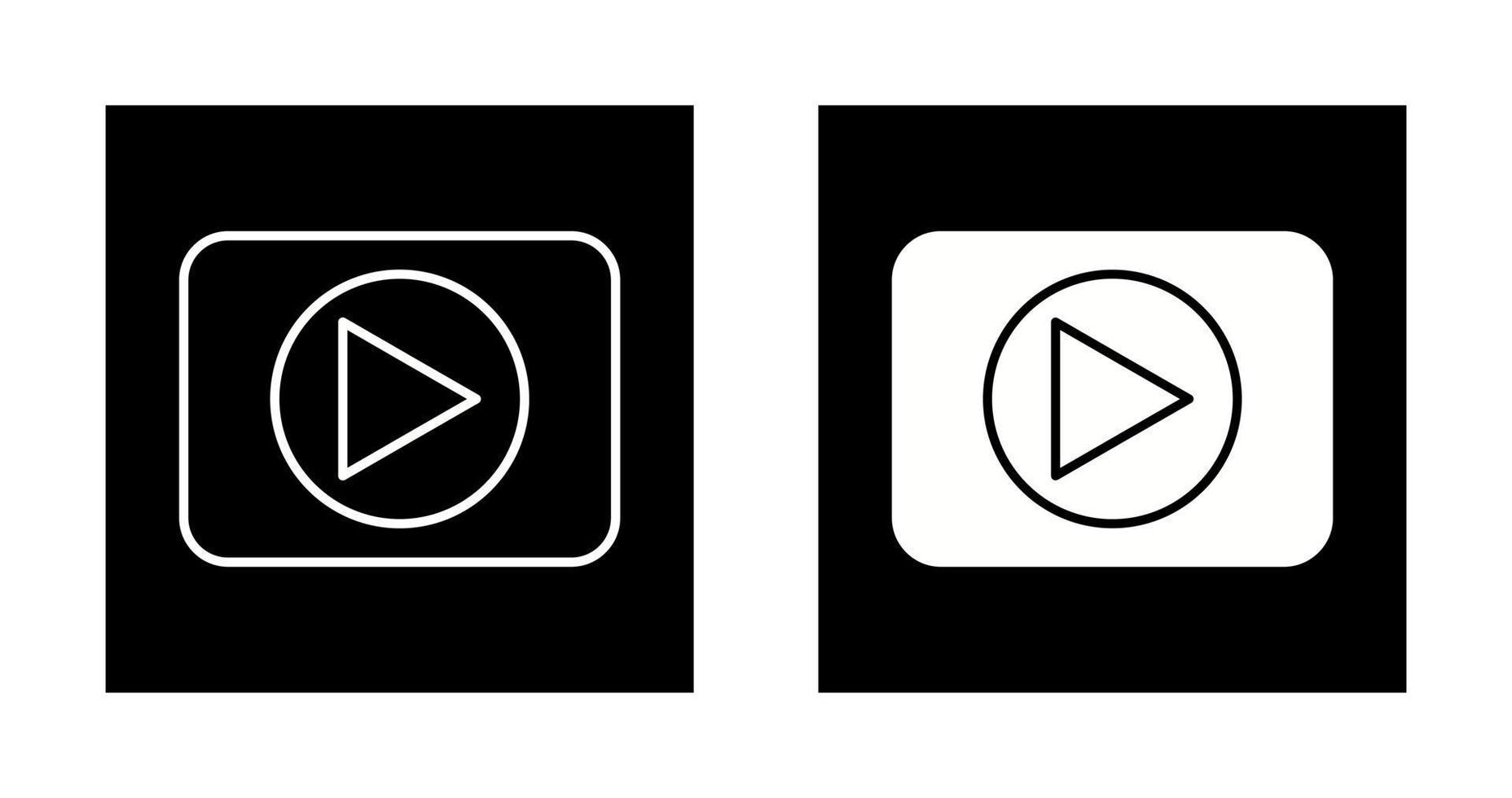 Play Button Vector Icon