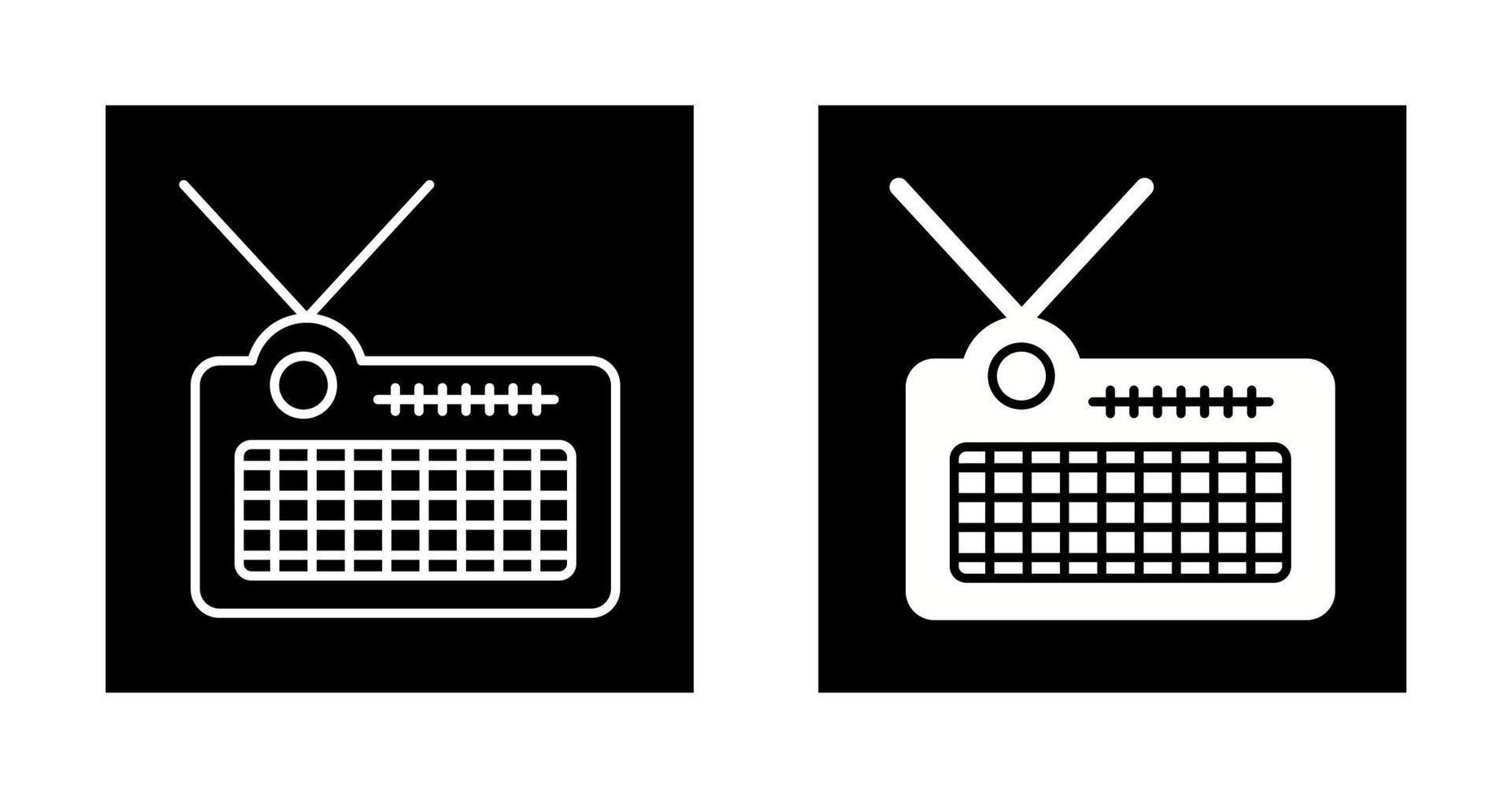 Radio Vector Icon