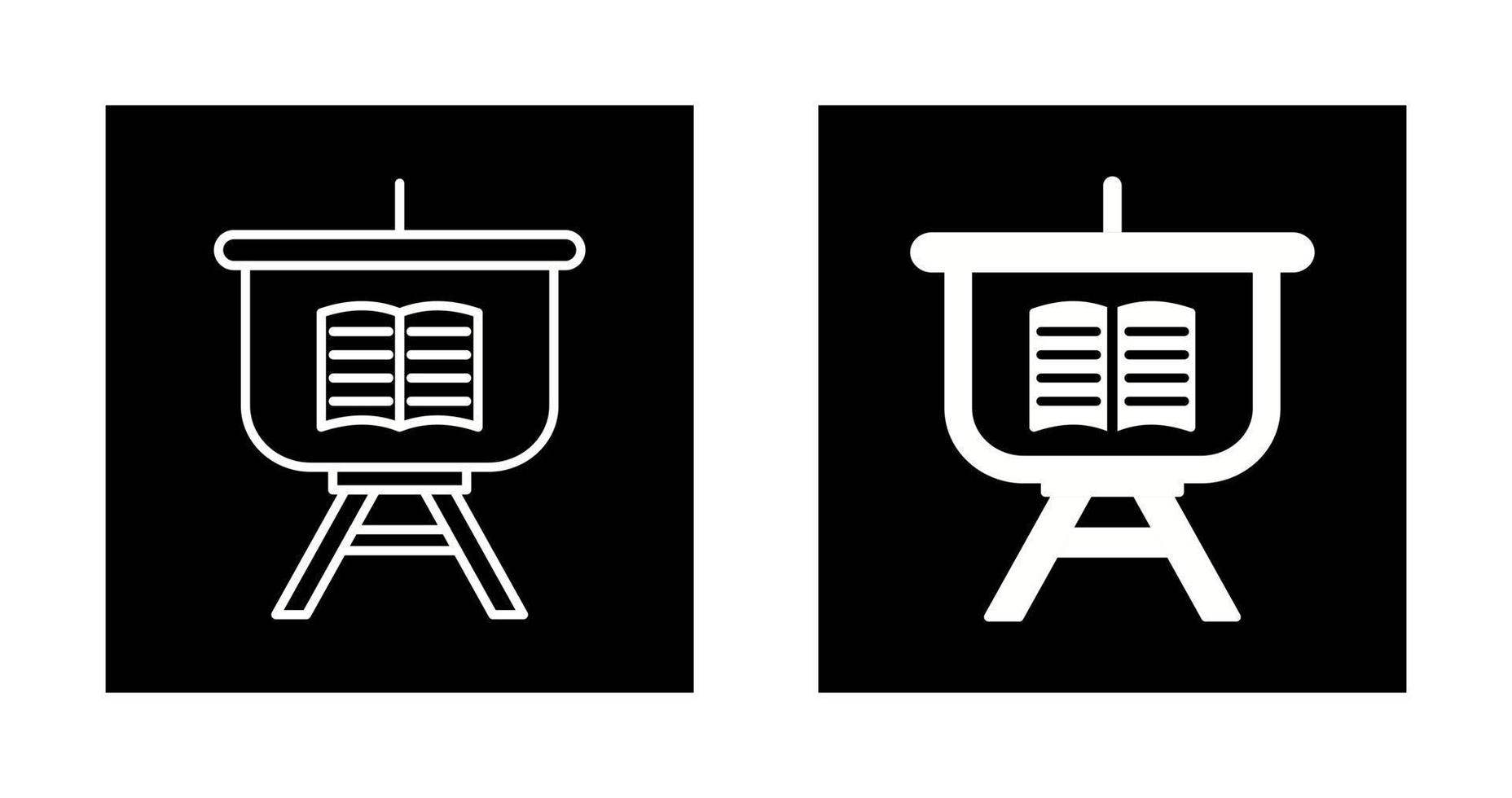 Education Presentation Vector Icon
