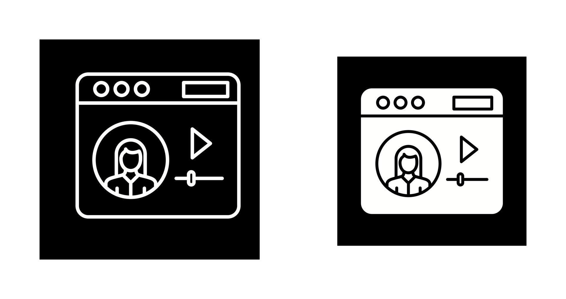 Video Tutorial Vector Icon 22830265 Vector Art at Vecteezy