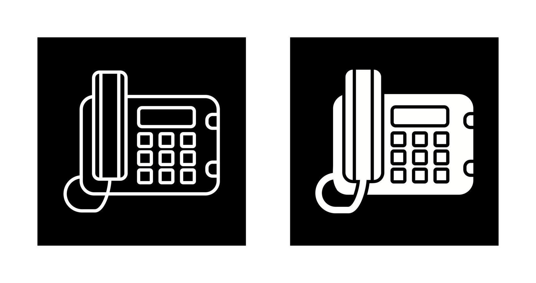 Telephone Vector Icon