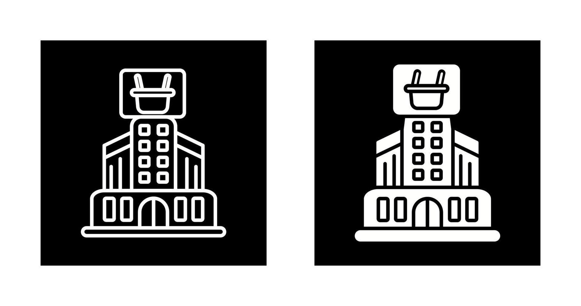 Shopping Mall Vector Icon