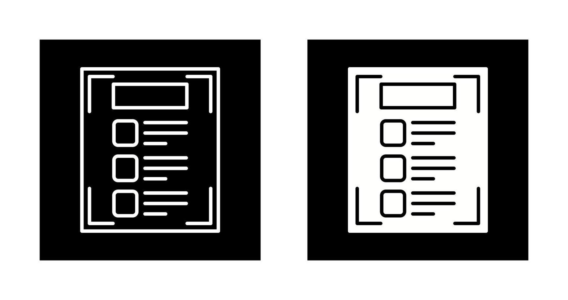 Menu Vector Icon