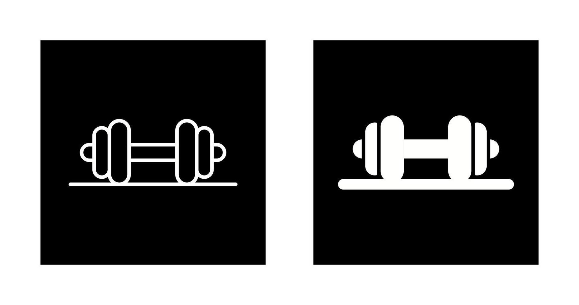 Dumbbell Vector Icon