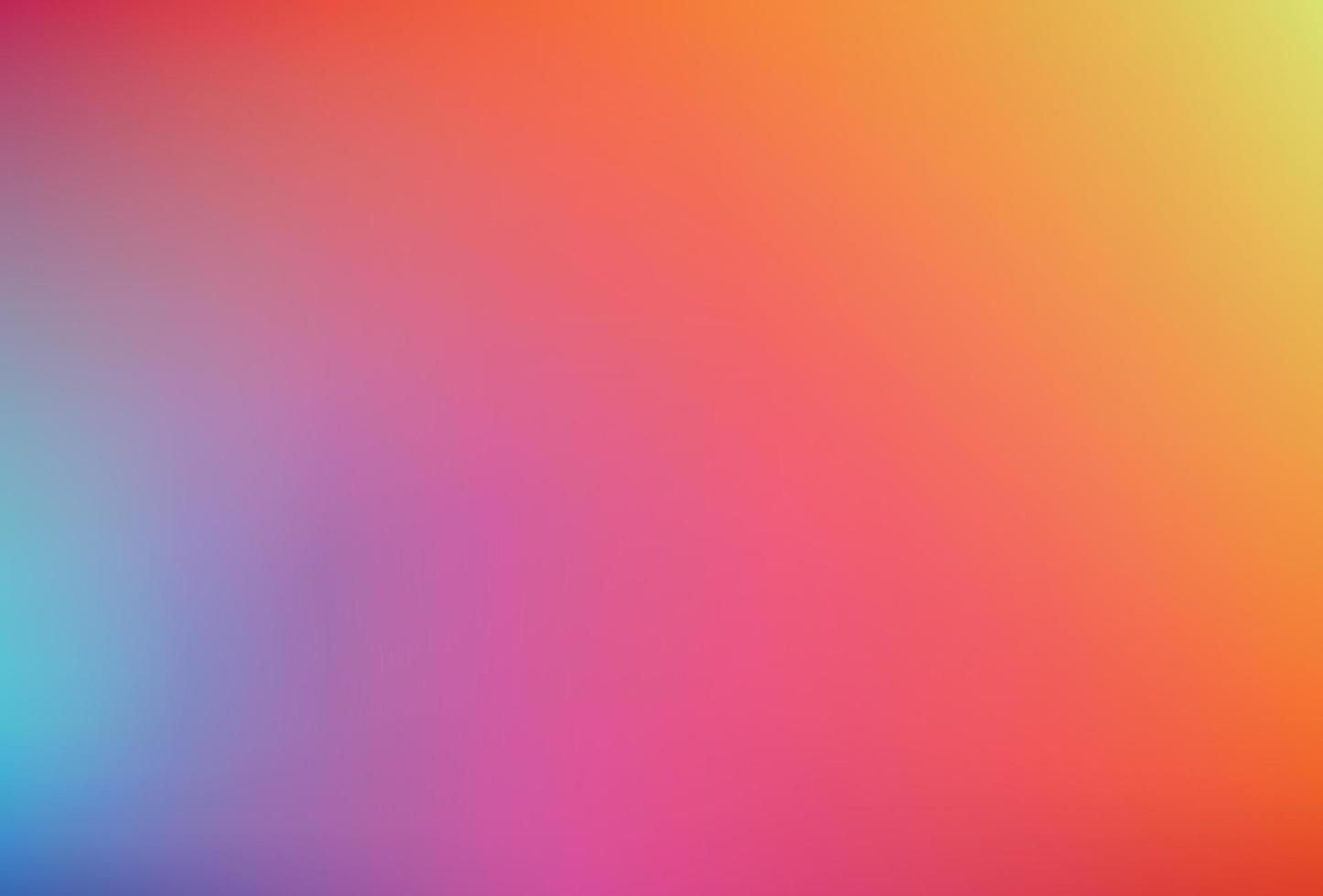 Smooth and blurry colorful gradient mesh background. Modern bright rainbow colors. Easy editable soft colored vector banner template