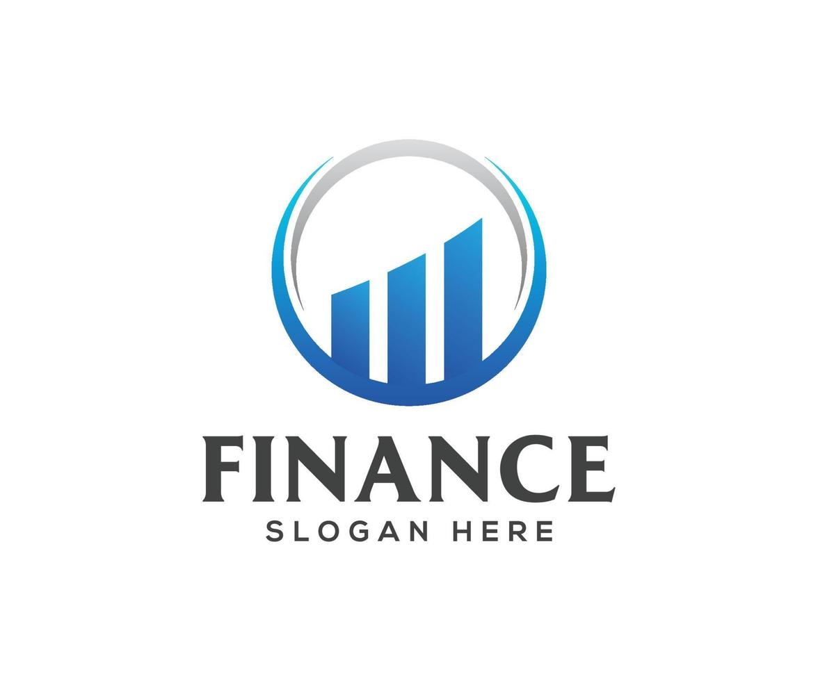 Modern Finance Logo Design Vector Illustration