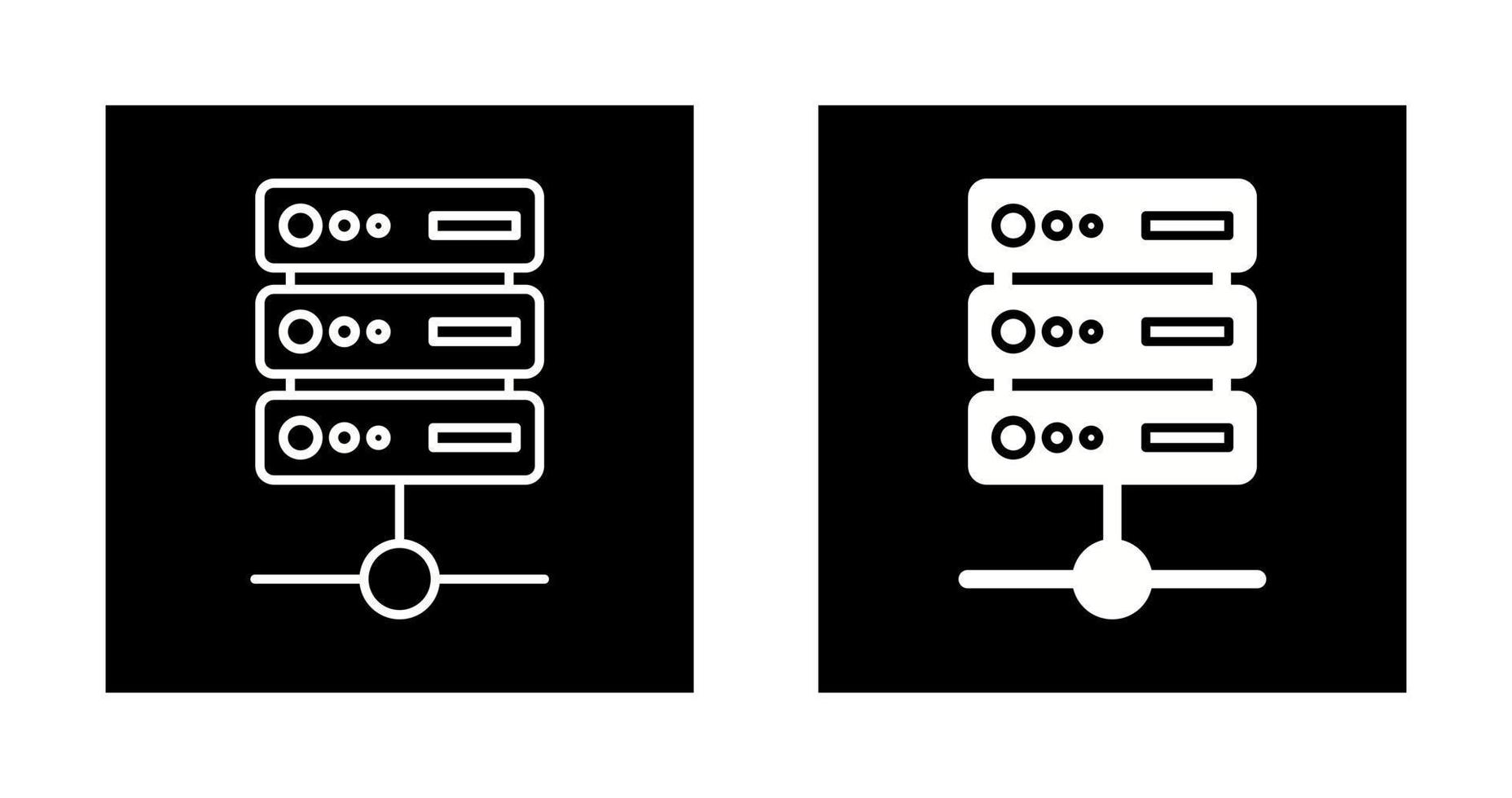 Data Center Vector Icon