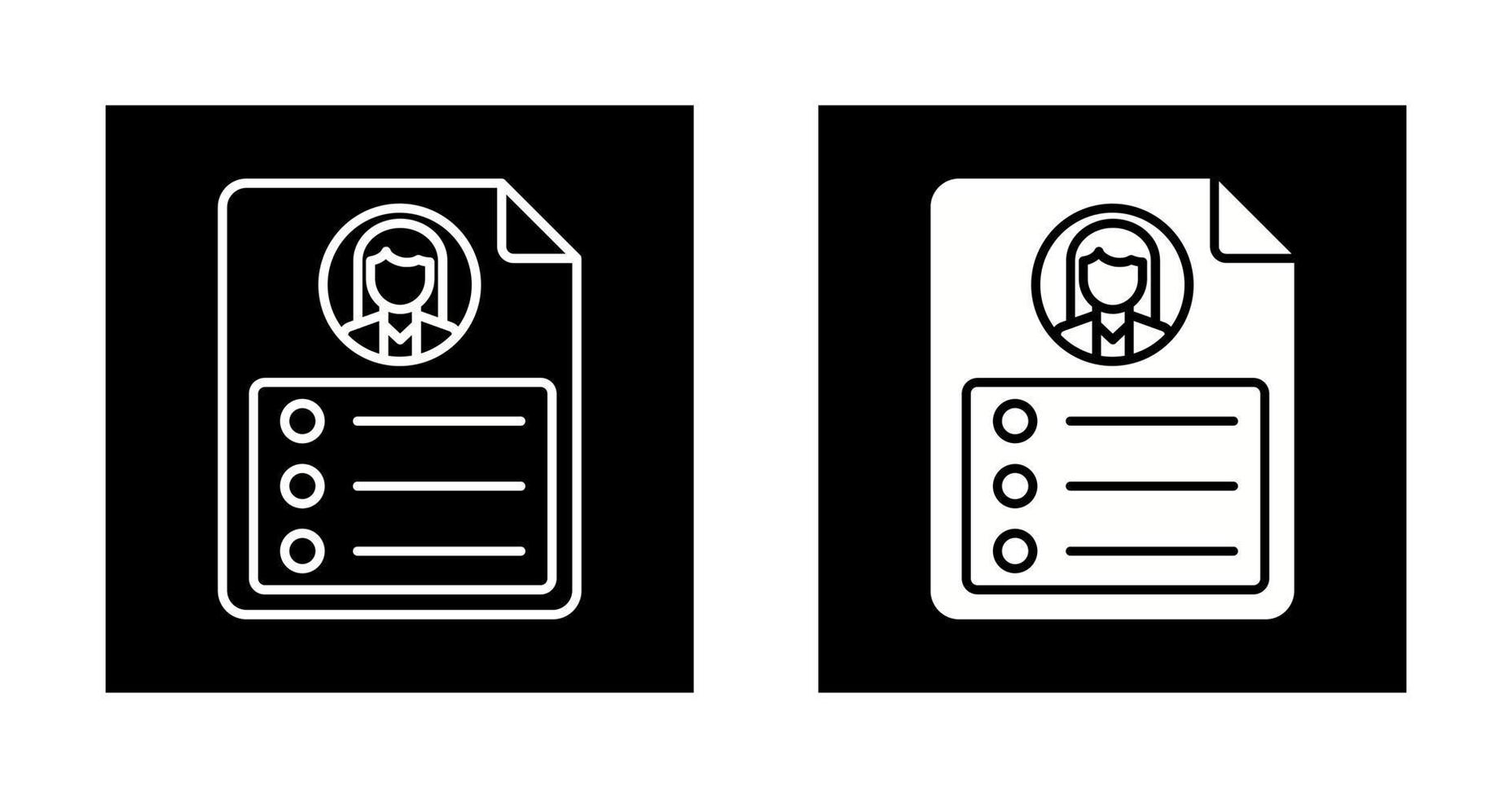 Portfolio Vector Icon