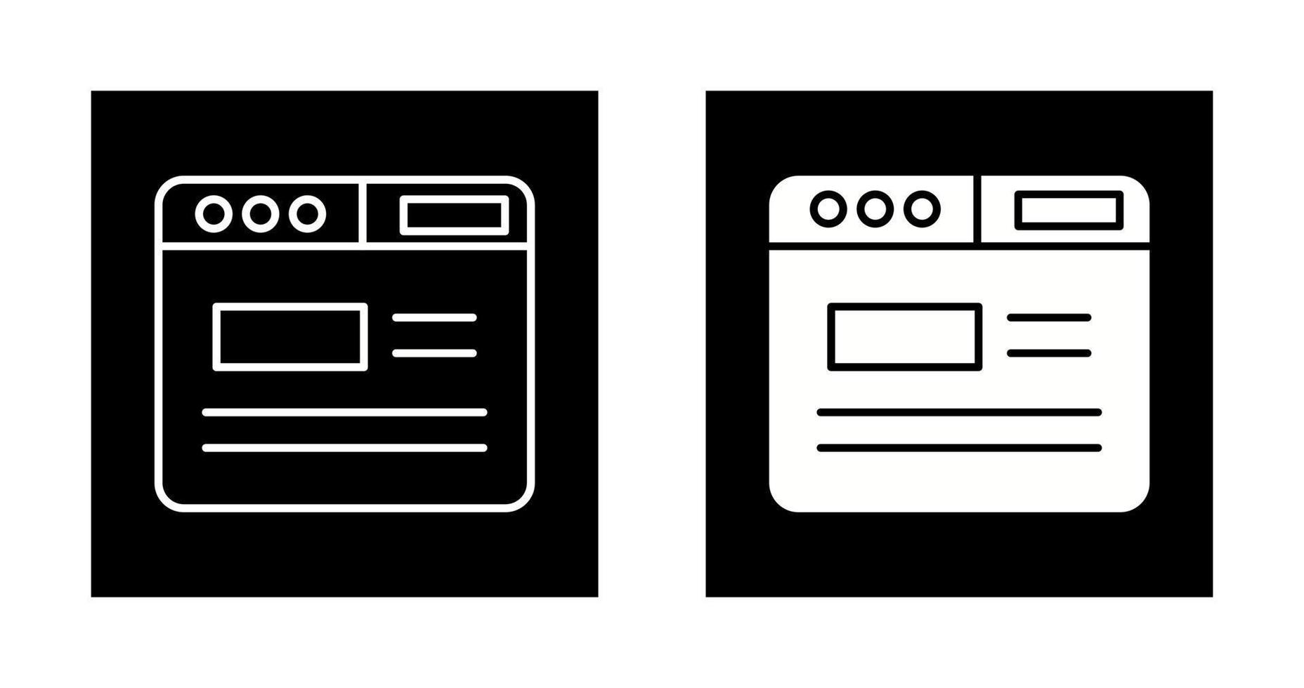 Webpage Vector Icon