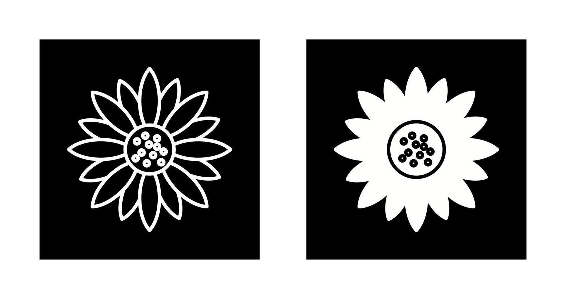 Sunflower Vector Icon