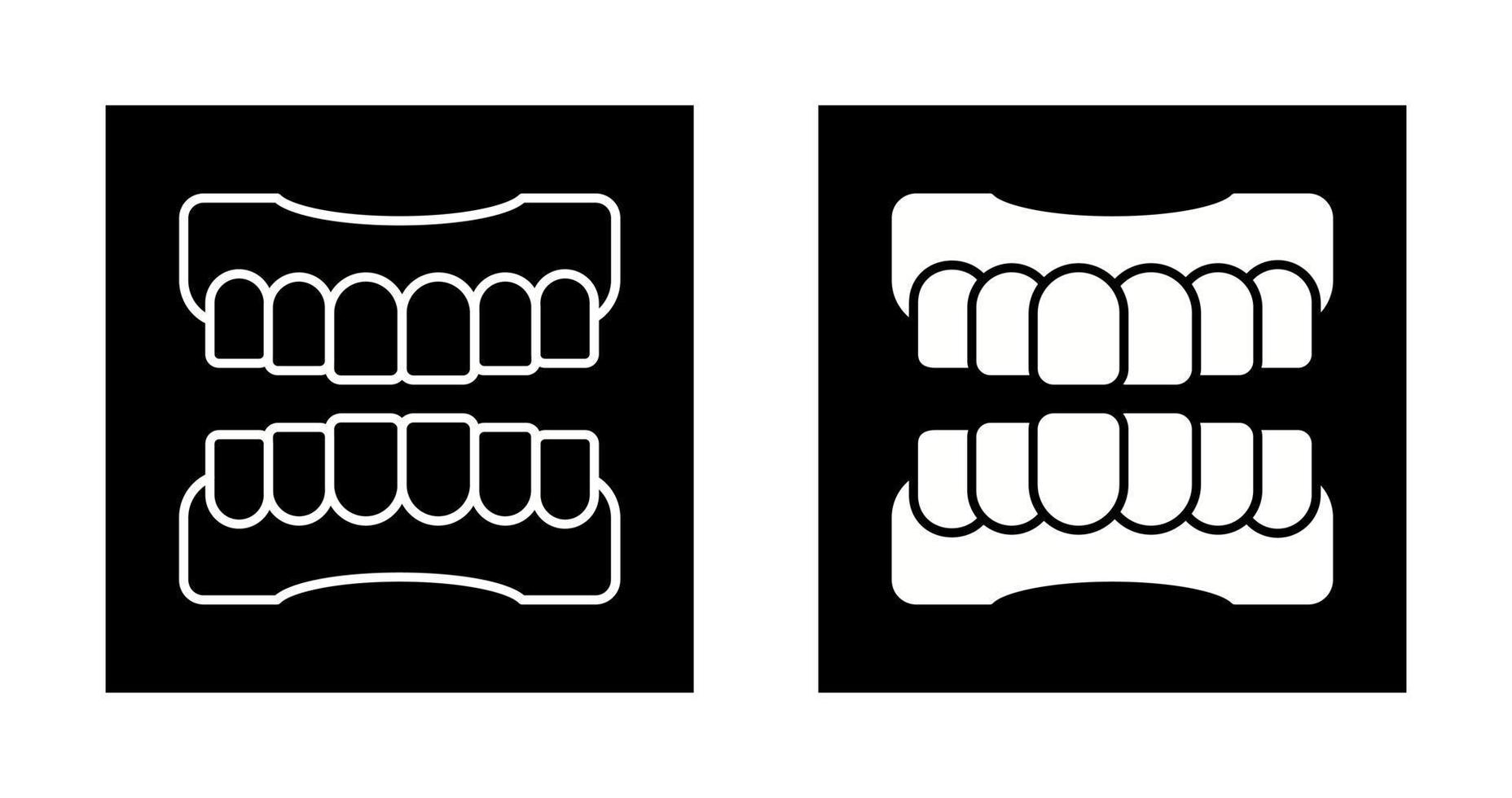 Denture Vector Icon