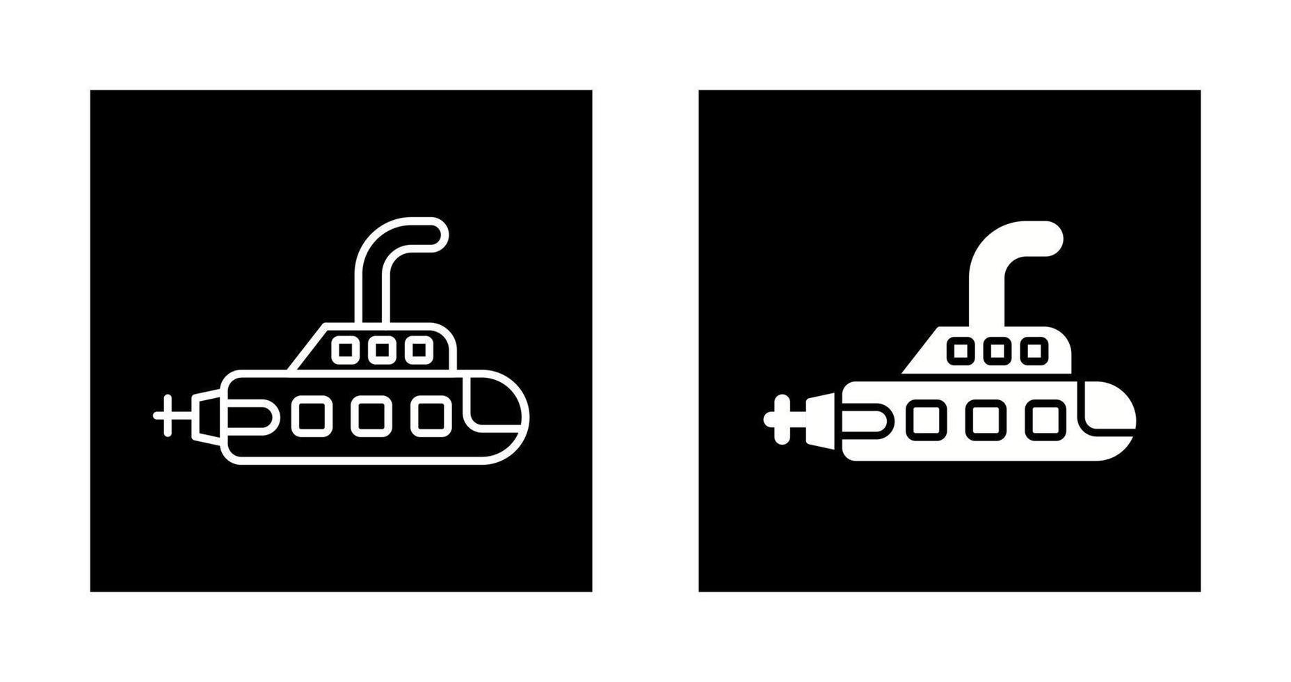 Submarine Vector Icon