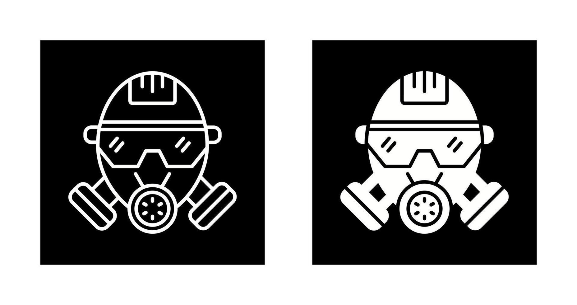 Gas Mask Vector Icon