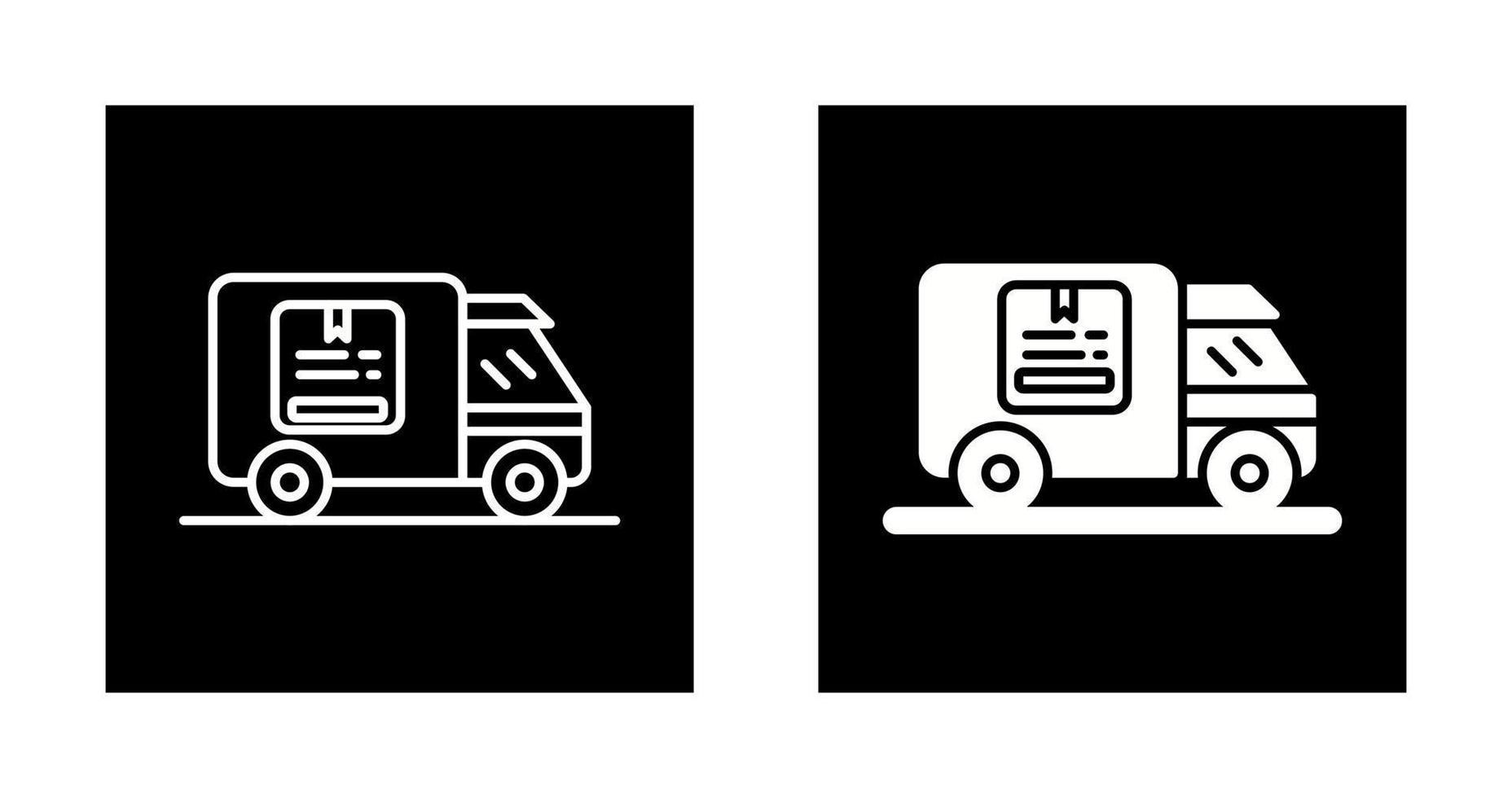 Delivery Truck Vector Icon