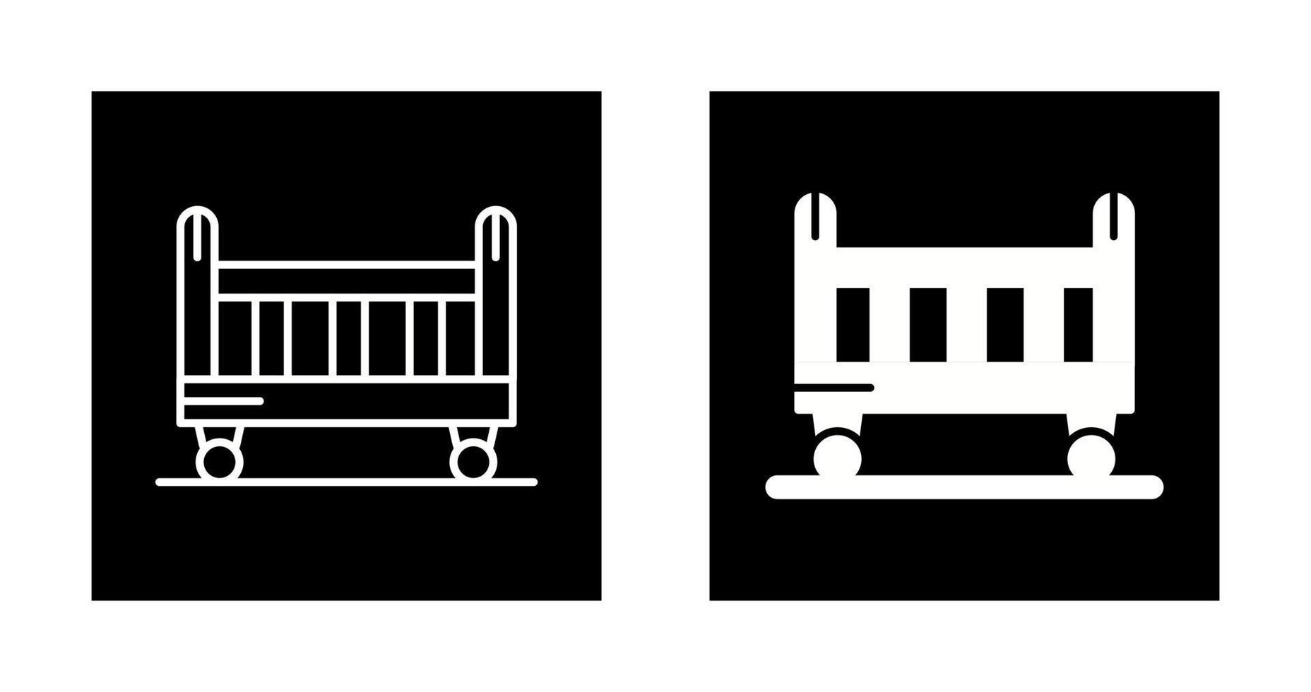 Crib Vector Icon