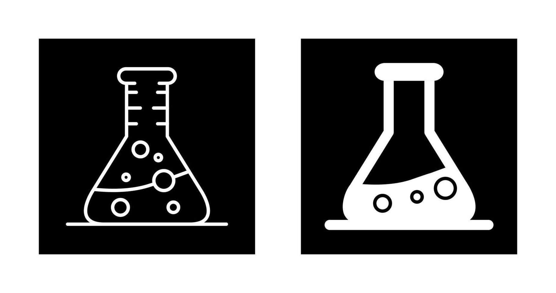 Flasks Vector Icon