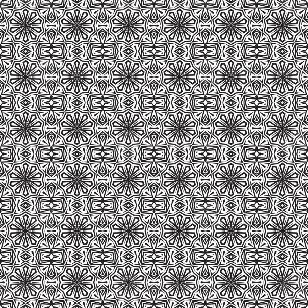 Classic batik seamless pattern background geometric mandala wallpaper. elegant traditional floral motif photo