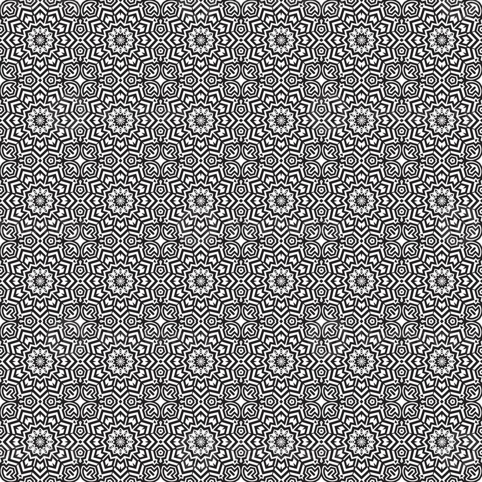 Classic batik seamless pattern background geometric mandala wallpaper. elegant traditional floral motif photo