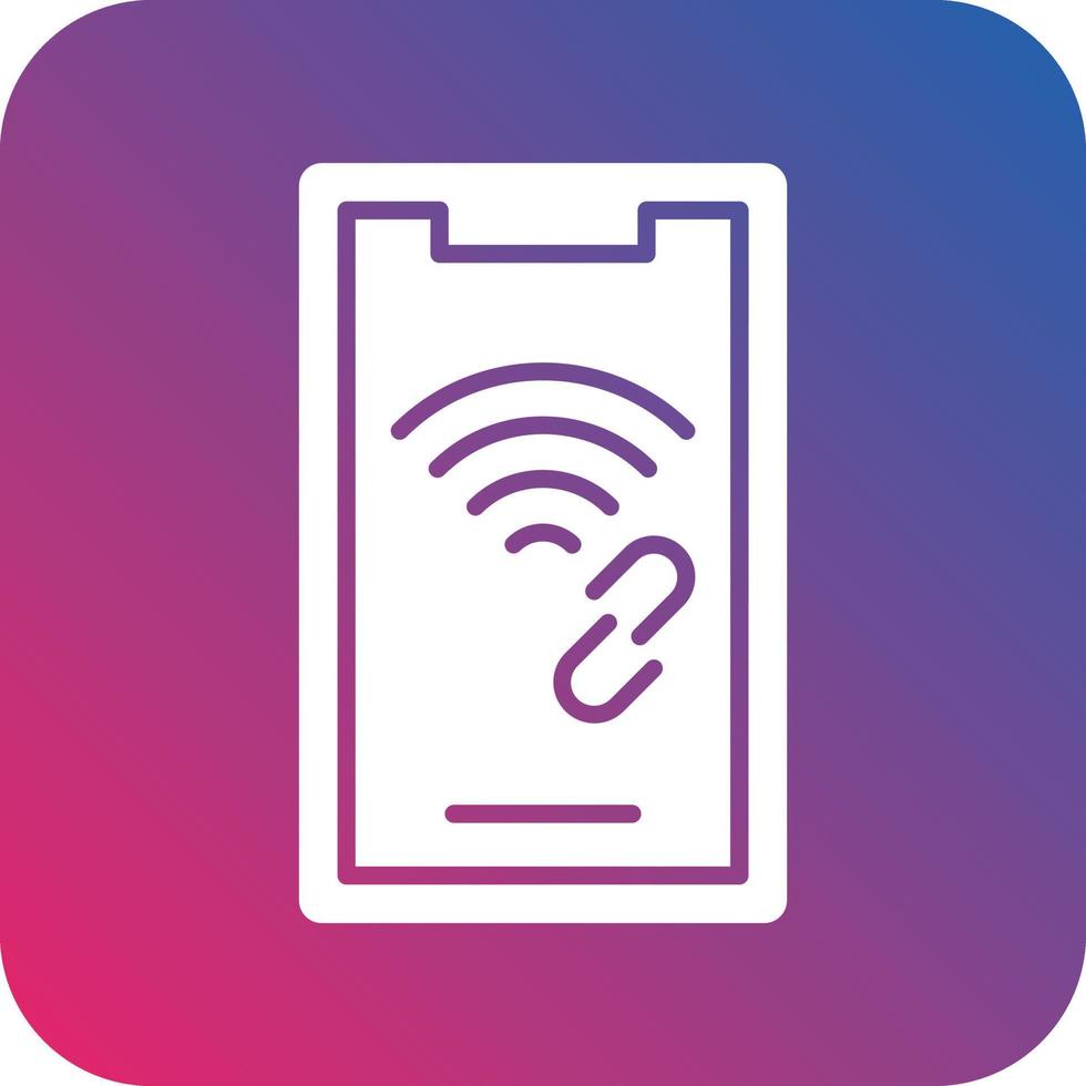 Mobile Hotspot Icon Vector Design