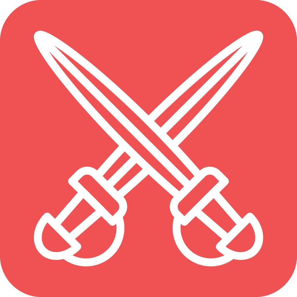 Swords Icon Vector Design