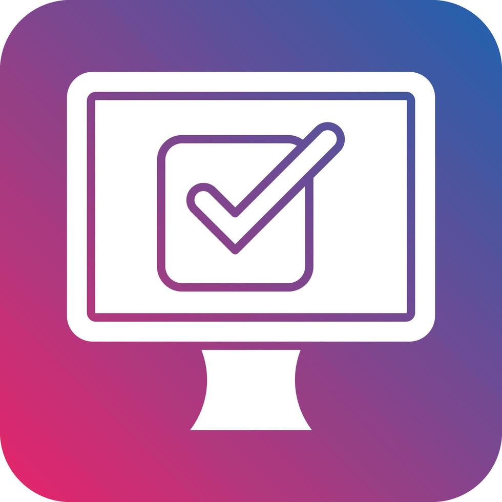 Check Box Icon Vector Design