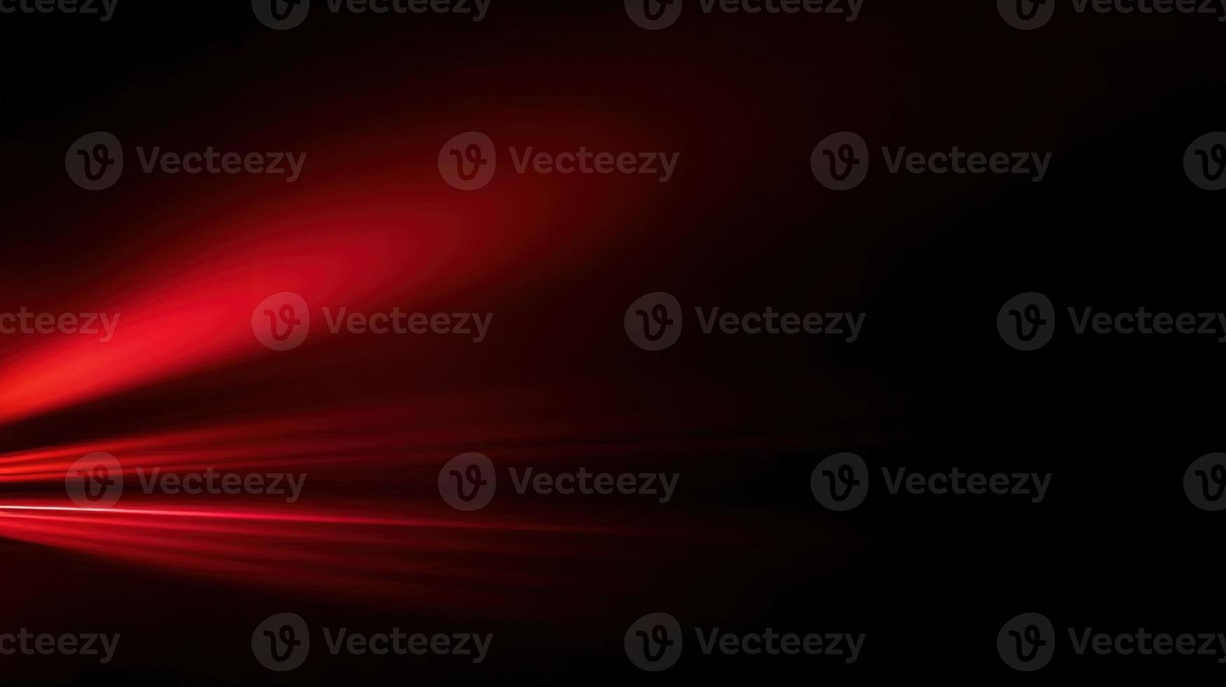 Abstract red light on black background with copy space for your text photo