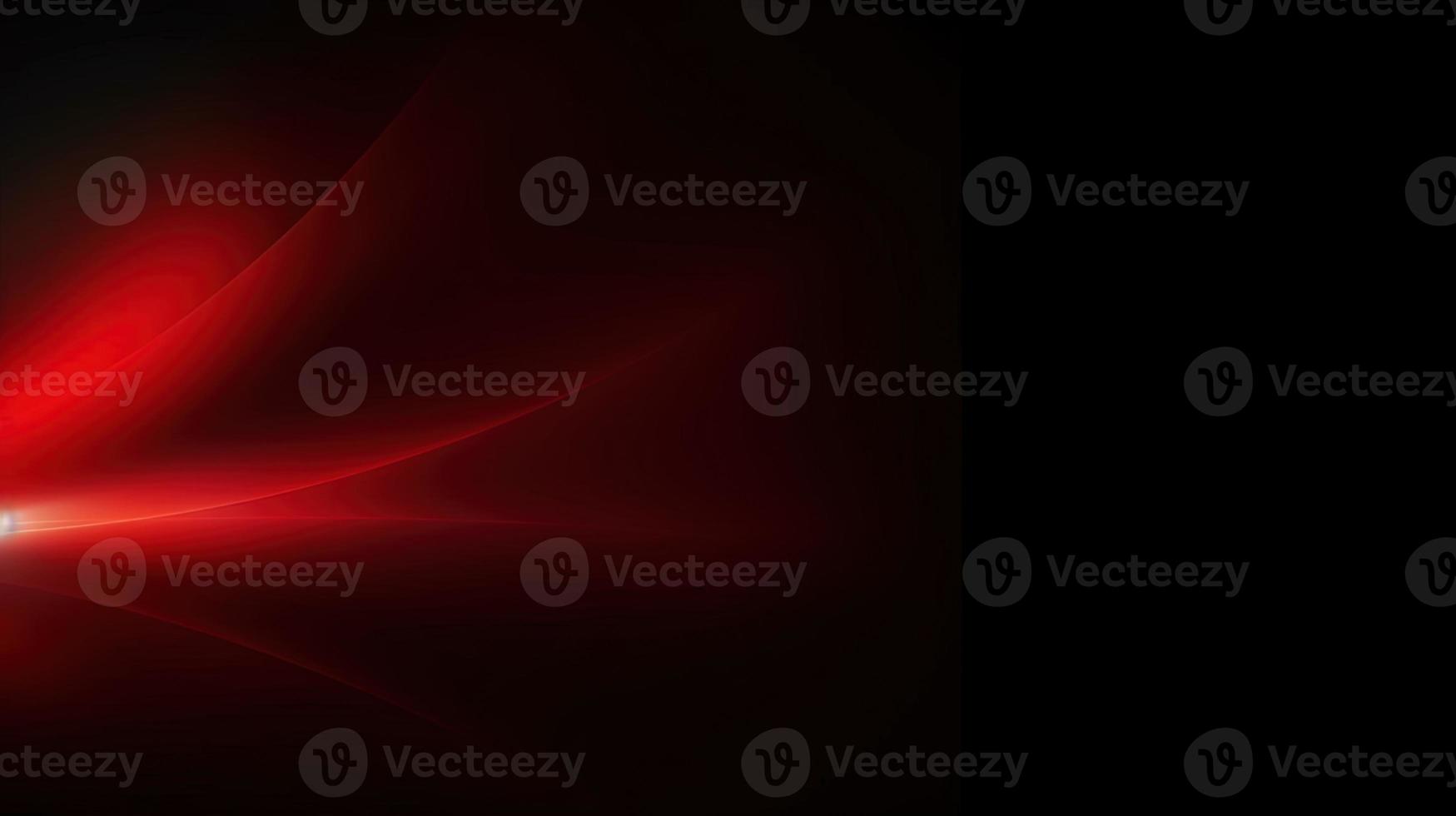 Abstract red light on black background with copy space for your text photo