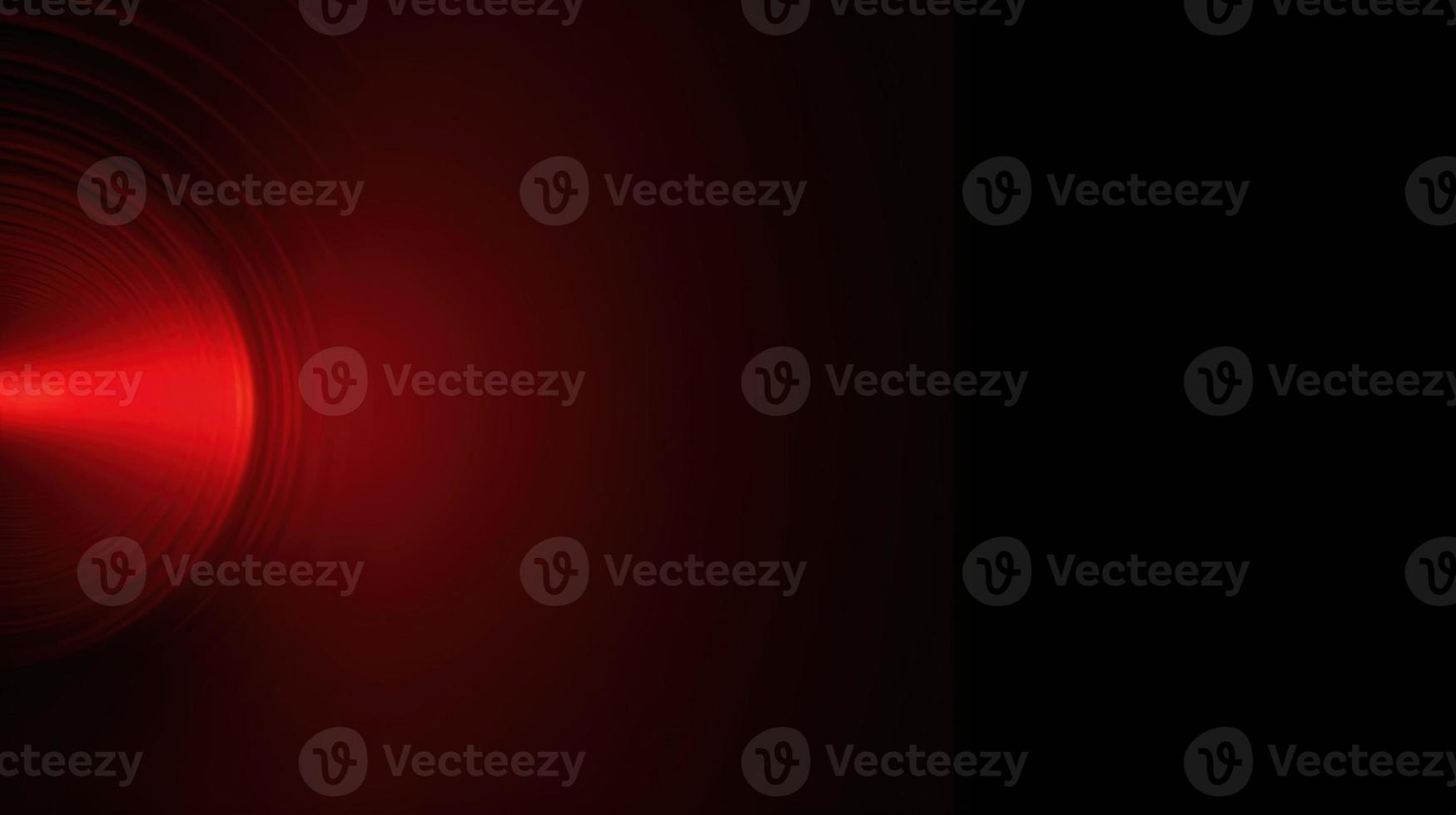 Abstract red light on black background with copy space for your text photo