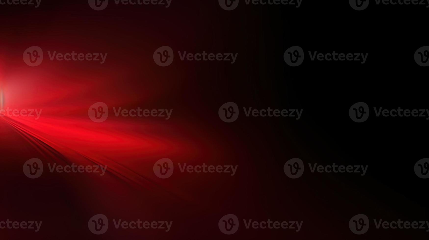 Abstract red light on black background with copy space for your text photo