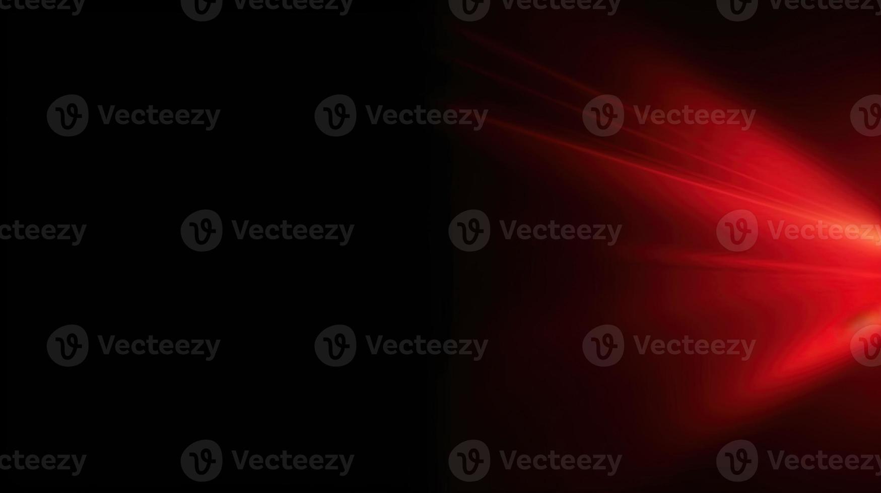 Abstract red light on black background with copy space for your text photo