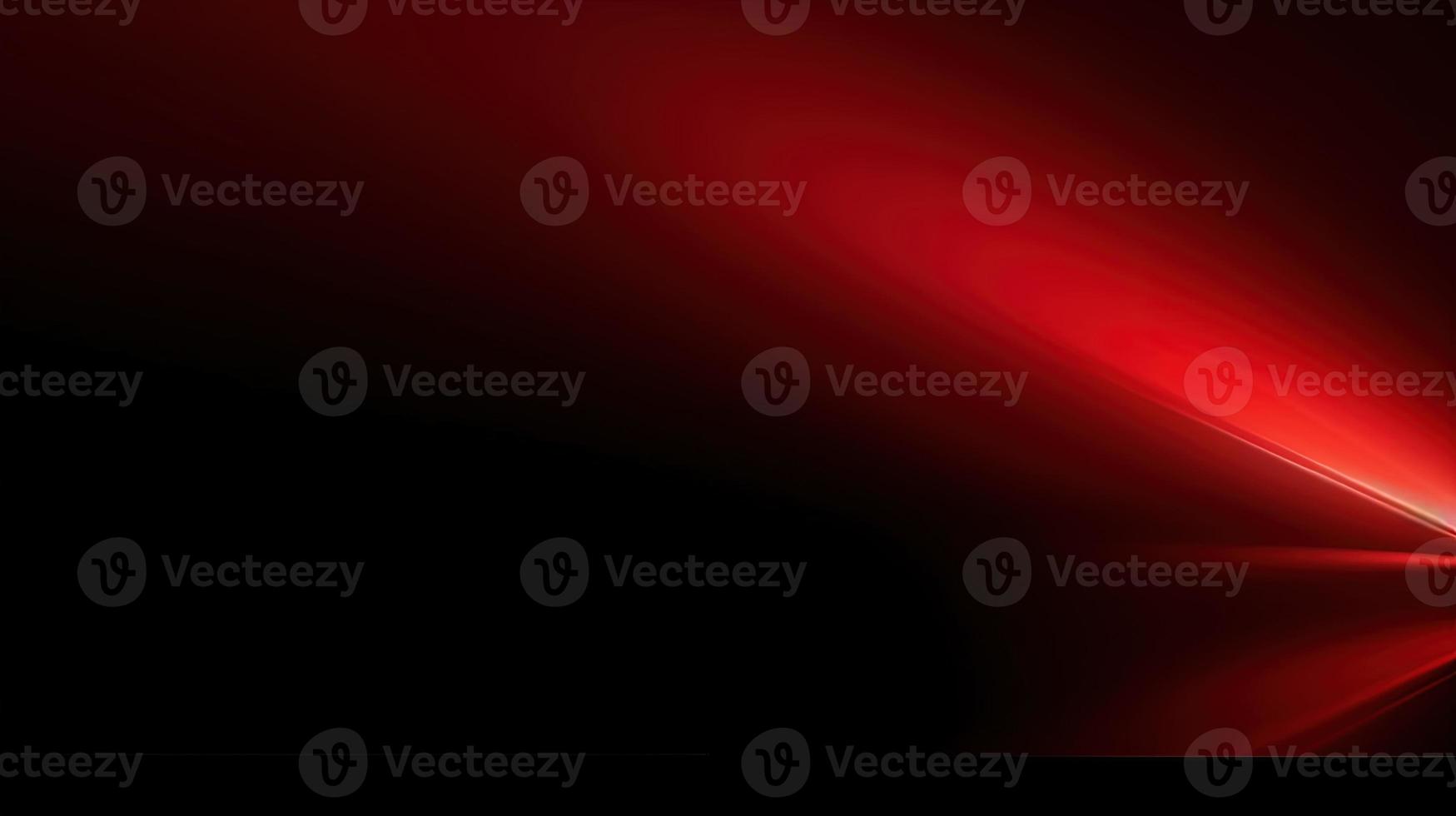 Abstract red light on black background with copy space for your text photo