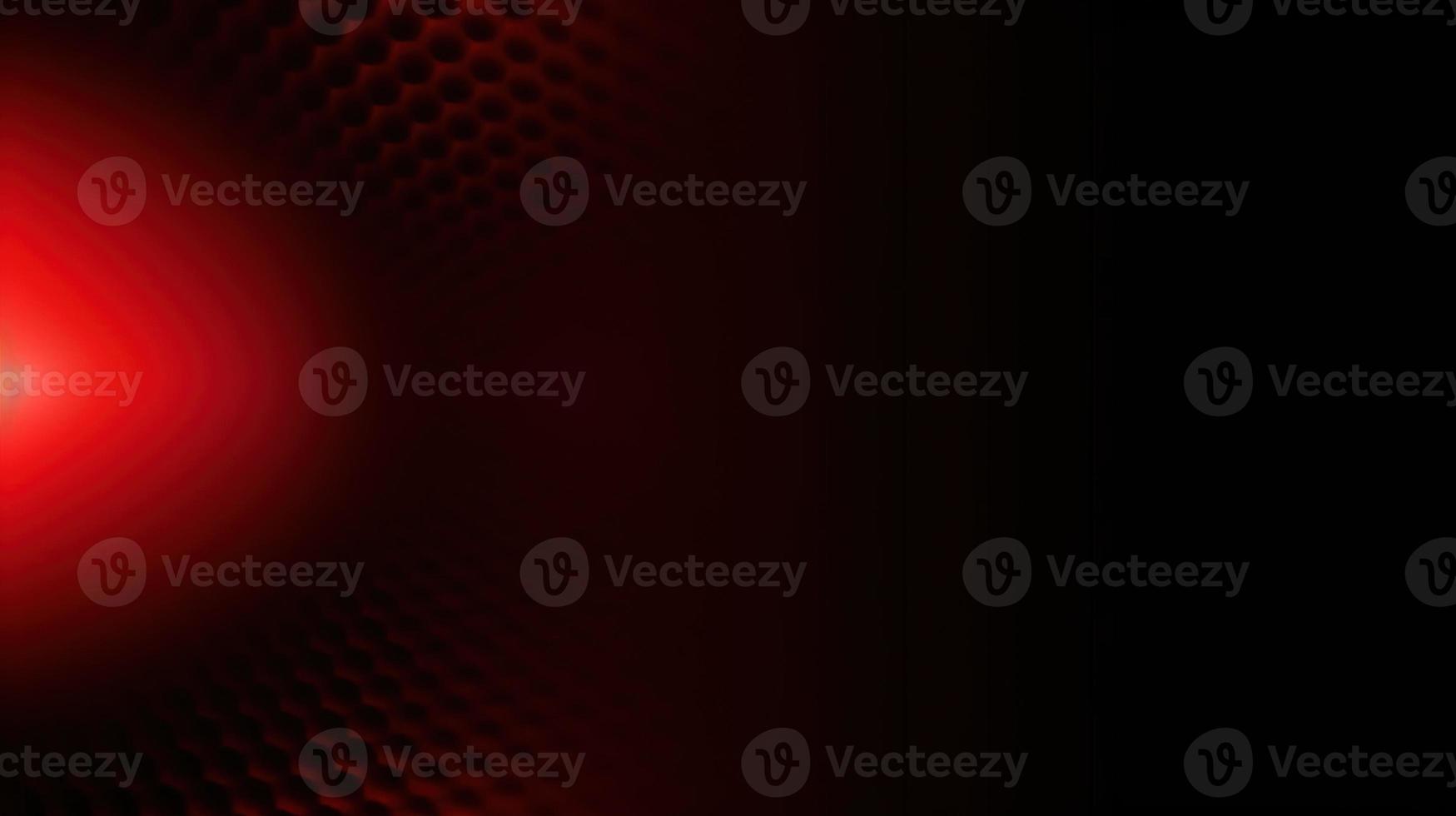 Abstract red light on black background with copy space for your text photo