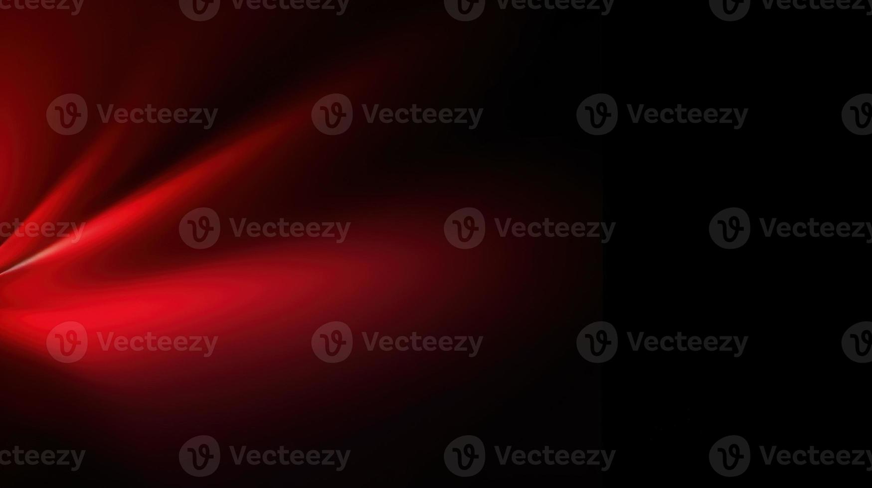 Abstract red light on black background with copy space for your text photo