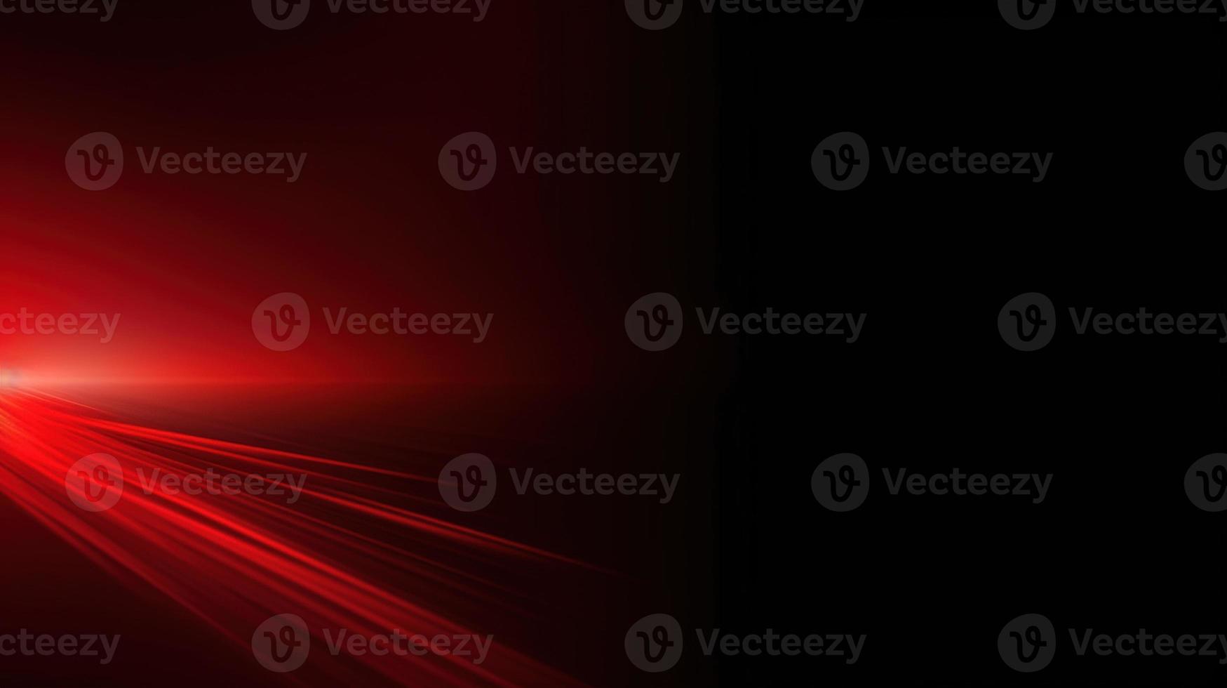 Abstract red light on black background with copy space for your text photo