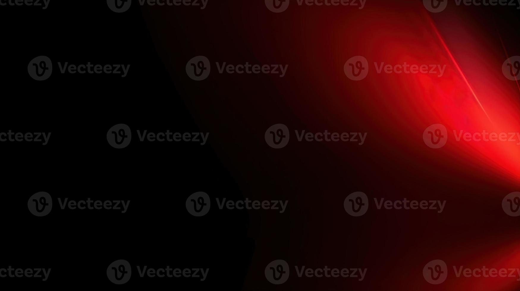 Abstract red light on black background with copy space for your text photo