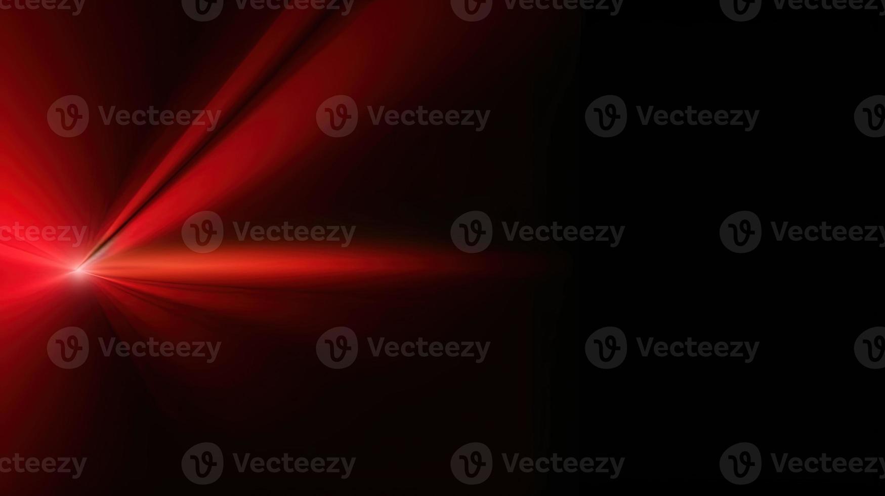 Abstract red light on black background with copy space for your text photo