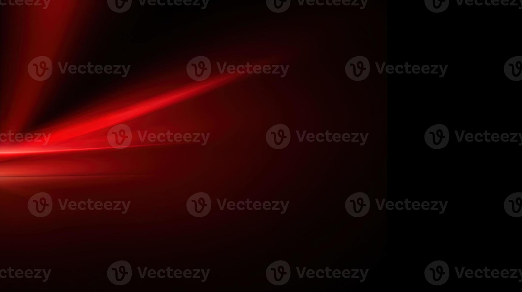 Abstract red light on black background with copy space for your text photo