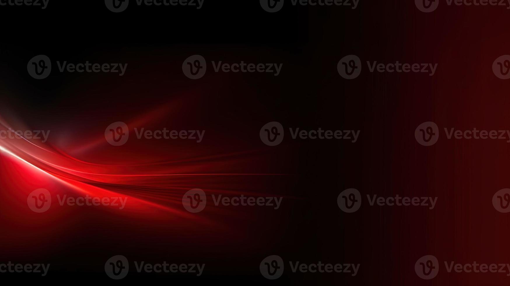 Abstract red light on black background with copy space for your text photo